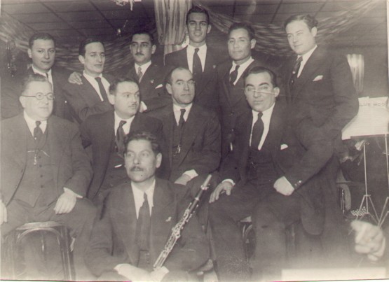 1935 Orquesta Tauro y jazz, en Centro Criollo Bahiense.