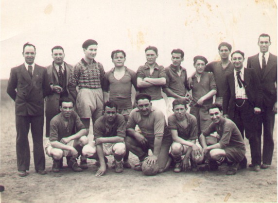 27 de Octubre de 1935 Fútbol con la Orquesta Tauro en Bajo Hondo.